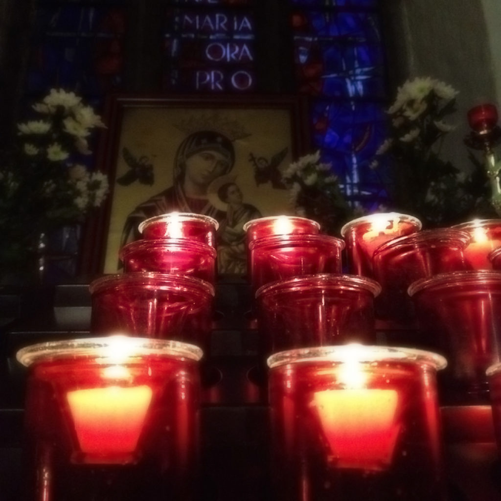 Votives at Holycross Abbey